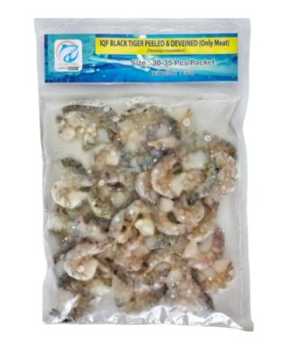 Black Tiger Shrimp Only Meat