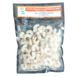 Harina Shrimp Peeled & Deveined (Only Meat) 65-70 PCs