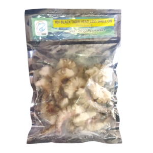 Black Tiger Head Less Shell on 20-22 pcs