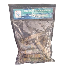Black Tiger Shrimp Head on Shell on 10-12 pcs