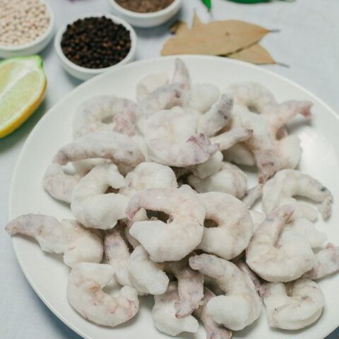 Black Tiger Shrimp Only Meat (30-35pcs) 500g Block (Export Quality)