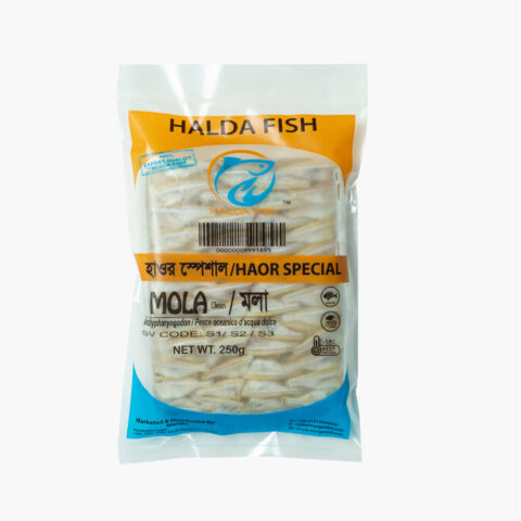 Hawor Mola Fish Block (Processed & Clean) 250gm
